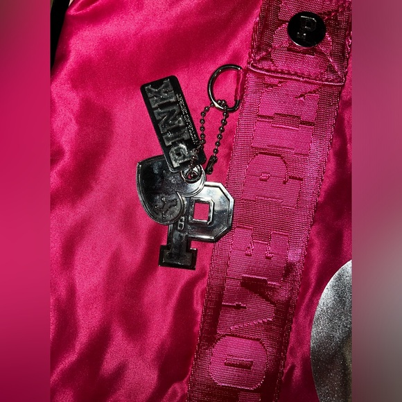 Vintage RARE HTF VS PINK Old School Large Tote Bag. - Picture 3 of 11